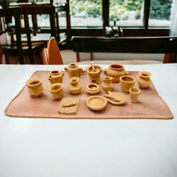 Terracotta Miniature Kitchen Set-image-50
