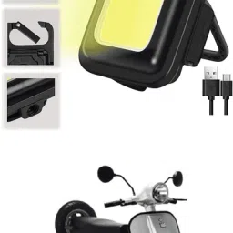 Small LED Flashlight COB Rechargeable Keychain Q77 LED Lantern-5