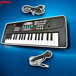 37-Key Musical Piano Keyboard with Microphone 430A1 Song Record Feaure_P225-image-34