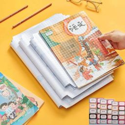 30 PCS-10x3 Each Book Cover Clear Adhesive Self Covers Transparent Protector Book Cover-image-63