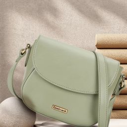 Women Green Sling Bag-image-79