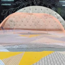HDPE - High Density Poly Ethylene Infants Washable Print Baby Mosquito Net upto 1yrs. baby (Multicolor) Mosquito Net-image-35