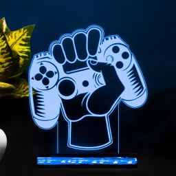 Game Console icon Logo led Light Desk Table lamp for Gaming Room Kids Room Table Lamp-28