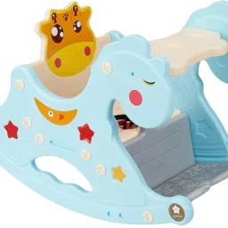Rocking Horse Sit-On Chair Rocker for Kids Rideons & Wagons Non Battery Operated Ride On-6