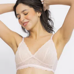 EROTISSCH Pink Self Design Full Coverage All Day Comfort Everyday Bar-38