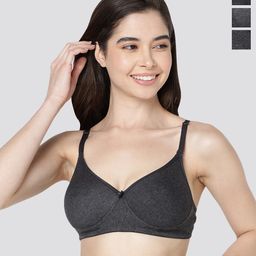 Kalyani Emily Pack Of 3 Full Coverage Lightly Padded T-shirt Bras- All Day Comfort-56