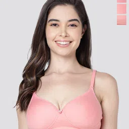 Kalyani Emily Pack of 3 Seamless Light Padded Everyday Bra With All Day Comfort-25