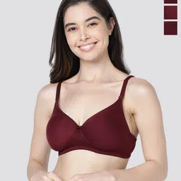 Kalyani Emily Pack Of 3 Full Coverage Lightly Padded T-shirt Bras- All Day Comfort-picture-18