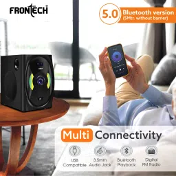 Frontech Multimedia Speaker System, USB/BT/FM, LED Digital Display 70 W Bluetooth Home Theatre image 4