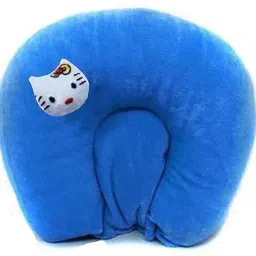 Polyester Fibre Solid Baby Pillow Pack of 1-image-1
