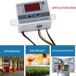 vinesto XH-W3001 Digital Temperature Controller Dual Mode LED Display Pack Of 3 Multipurpose Controller image 2