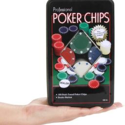 Casino Poker Set With 100 Poker Chips-image-19
