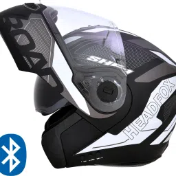 N2 Air 7 Smart Bluetooth Waterproof | Music | GPS | Calls | Voice Asst. Road DV Motorbike Helmet-3