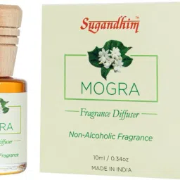 Mogra for Living Room|Washroom|Bedroom|Office|Home Fragrances |MaintanenceFree|Long lasting fragrance|Non Toxic & Non Chemical|Easy to Use 10 ML Diffuser-image-20