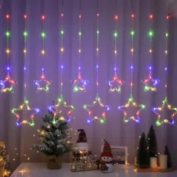 10 LEDs 4 m Multicolor Color Changing, Flickering, Steady Star Rice Lights-image-84