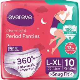 Ultra Absorbent Disposable Period Panties - L - XL (10 Pieces) - (70-115cm) Sanitary Pad-image-10
