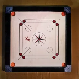 Premium high quality small size carrom board with coins 50.8 cm Carrom Board-picture-38