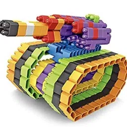 aktoon toys 120 Pcs Bullet Interlocking Building Blocks Toy for Kids image 5