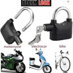 vsa Security Lock with Motion Sensor and 3 Keys (Black) Door & Window Door Window Alarm image 5