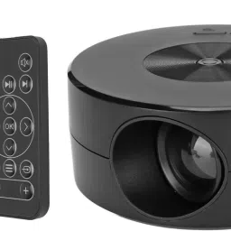 TOTAL Mini Home Theater LED Projector with Remote Controller Support HDMI AV SD USB (4000 lm) Portable Projector image 2