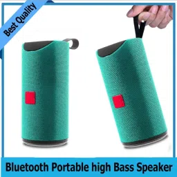 Techobucks Super Deep 3D Bass Splashproof DJ Sound Wireless Portable Speaker TF/FM/AUX/Bluetooth Support 10 W Bluetooth Speaker image 5