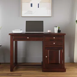 Rosewood ( sheesham ) Solid Wood Study Table-24
