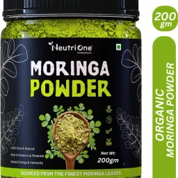 Organic Moringa Leaf Powder for Weight Loss 100% Natural For Hair|Skin|Superfood-1