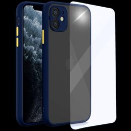 ARROW Camera Duplex Polycarbonate Back Cover for Apple iPhone 11 (Anti Scratch Design, Blue)-picture-3