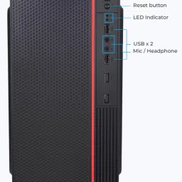 ASSMBLED Gaming & Editing Desktops Core i7 (850) Core i7 (16 GB DDR4/512 GB SSD/Windows 11 Home/2 GB/19 Inch Screen/Gaming & Editing Desktops Core i7 -850 Core i7 (16 GB DDR3/512 GB SSD) image 2