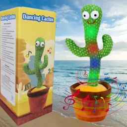 New Musical Dancing Cactus Funny Cute Toy For Boys & Girls-image-97