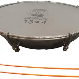 Steel Dhol Tasha Drum 14 inch (13x4) with Stick Nut & Bolts Dholak-image-35