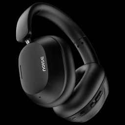 noise Airwave Max 5 Bluetooth Headphone with Mic (Adaptive Hybrid ANC, On Ear, Carbon Black)-21
