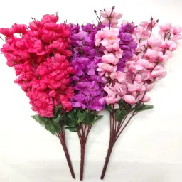 Orchids Artificial Flower Purple, Red, Pink Orchids Artificial Flower-4