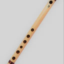 Flutes C Natural Medium Right Hand 8 Hole Bansuri Musical Instrument Size 48 cm Bamboo Flute-34