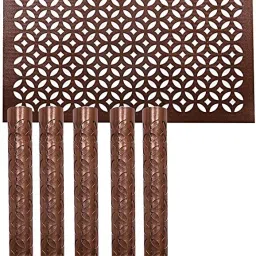 dakshya industries Rectangular Pack of 2 Table Placemat image 3