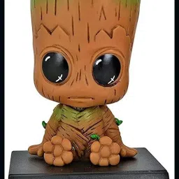 Figure-Groot Bobble Head with Mobile Holder for Car Dashboard-image-100