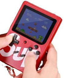 CHG Rechargeable Pocket Video Game for Kids SUP 400 in 1 Retro Game Box 2 GB with 400 Games Tank, Bomber Man, Aladdin, Etc.-image-55