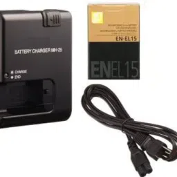 Lamkoti Combo MH-25 charger for EN-EL-15 rechargeable battery for nikon camera battery Camera Battery Charger-101