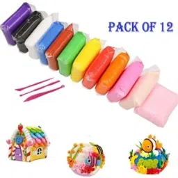 12 Air Dry Clay Colorful Children Soft Clay, Creative, Non-Toxic Art Clay-image-47