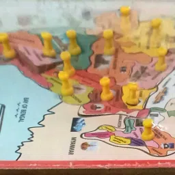 utkarsh Indian Map wooden puzzle with knobs , Learn about India image 2
