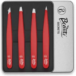 Tweezer Eyebrow Plucker For Facial Hair , Splinter, Ingrown Hair Set of 4-9