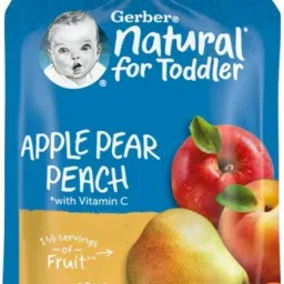 Gerber Snacks For Toddler, Apple Pear Peach Baby Snacks 100 g-image-14