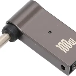 Tobo USB C Female to DC Adapter, 90 Degree USB C to 3.5 x 1.35 mm,TD-1254CC 100 W Adapter-2