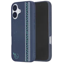Croma Eco Back Cover for Apple iPhone 16 Plus (Magsafe Compatible, Navy Blue)-picture-12