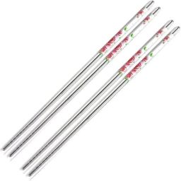 Eating, Chewing, Decorative, Training Stainless Steel Vietnamese, Korean, Chinese, Japanese Chopstick-image-107