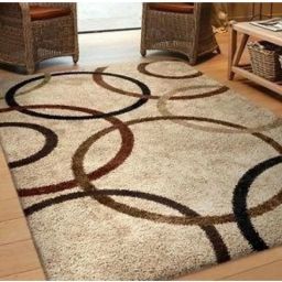 Beige Polyester Carpet-17