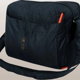 Men Black Messenger Bag-image-88