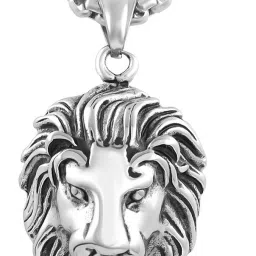 Lion Shaped Boys Pendant Stainless Steel Pendant-image-4