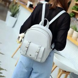 daq Small 10 L Backpack Fancy Leather Stylish Premium Backpack For Women & Girls School/Casual Bag-picture-1