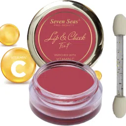 seven seas Lips & Cheek Tint With Enriched With Vitamin C Tint With Brush image 3